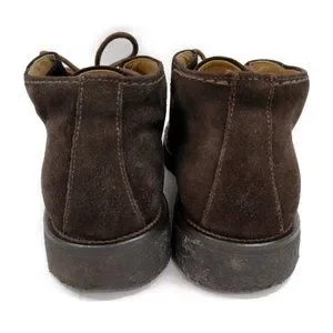 Bally | Shoes | Euc Bally Lace Up Pontos Dark Brown Suede  display picture 1